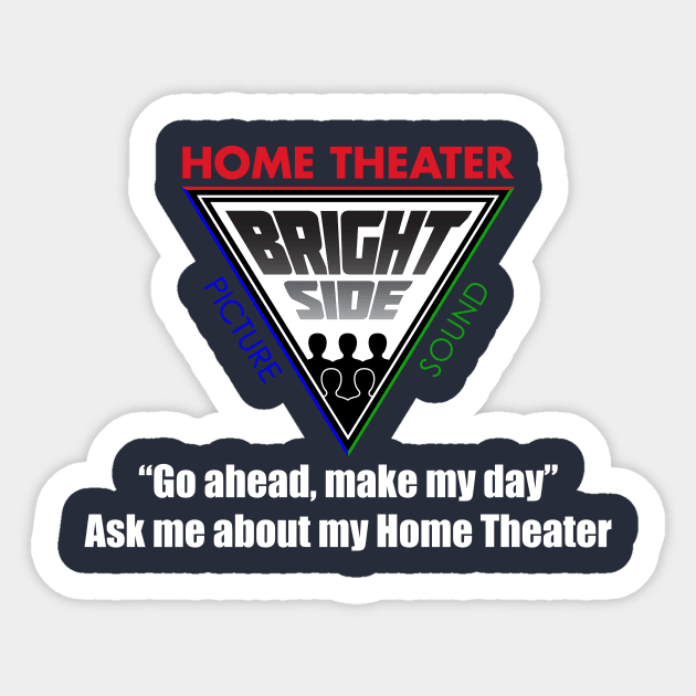 Sudden Impact Sticker by Bright Side Home Theater